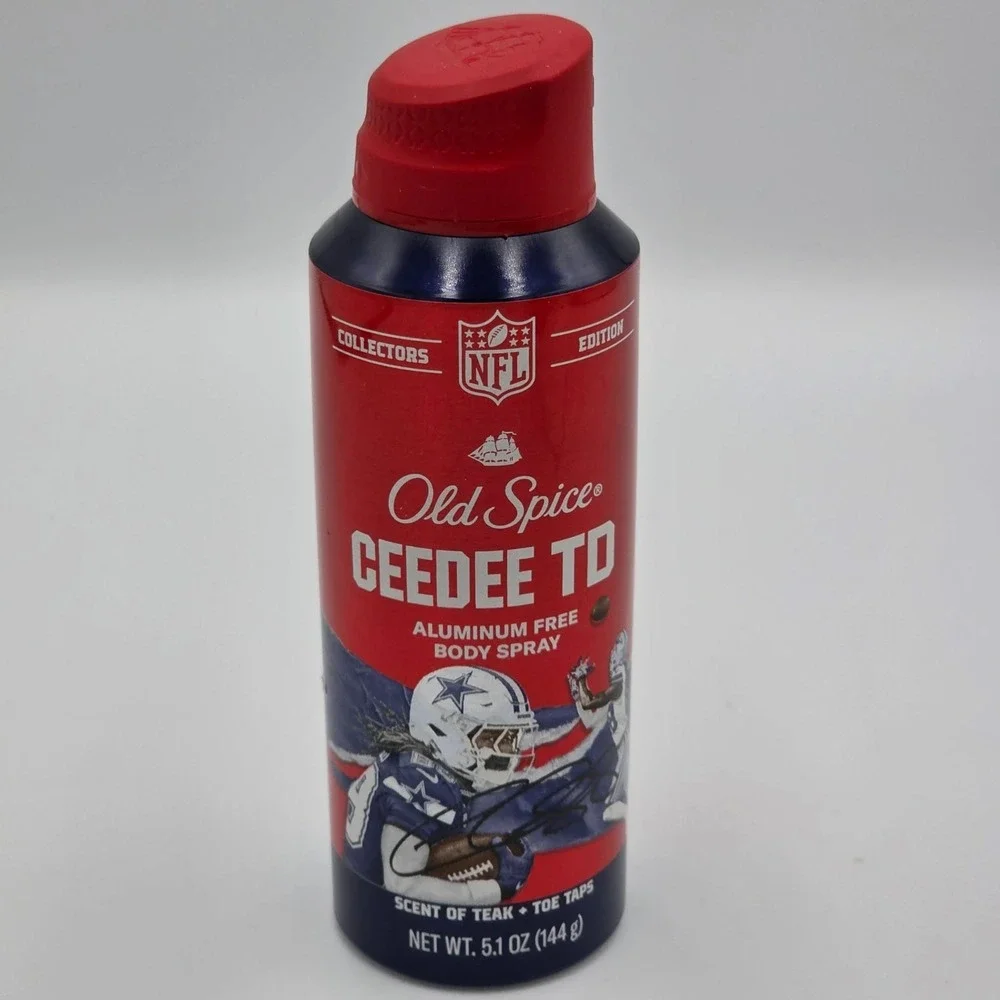 Old Spice NFL Ceedee TD Collectors Ed Aluminum Free Body Spray 5.1 oz (2 Pk)